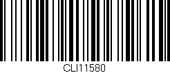 Código de barras (EAN, GTIN, SKU, ISBN): 'CLI11580'
