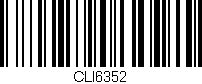 Código de barras (EAN, GTIN, SKU, ISBN): 'CLI6352'