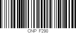 Código de barras (EAN, GTIN, SKU, ISBN): 'CNP_F290'