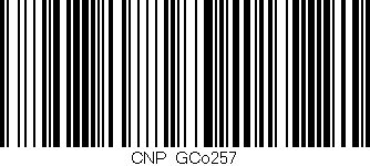 Código de barras (EAN, GTIN, SKU, ISBN): 'CNP_GCo257'