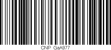 Código de barras (EAN, GTIN, SKU, ISBN): 'CNP_GaA977'