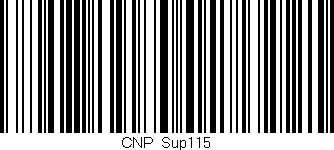Código de barras (EAN, GTIN, SKU, ISBN): 'CNP_Sup115'