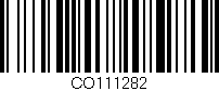 Código de barras (EAN, GTIN, SKU, ISBN): 'CO111282'