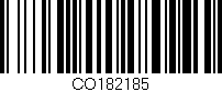 Código de barras (EAN, GTIN, SKU, ISBN): 'CO182185'
