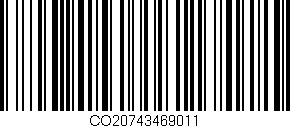 Código de barras (EAN, GTIN, SKU, ISBN): 'CO20743469011'