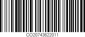 Código de barras (EAN, GTIN, SKU, ISBN): 'CO20743622011'
