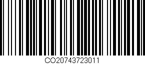 Código de barras (EAN, GTIN, SKU, ISBN): 'CO20743723011'