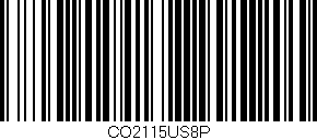 Código de barras (EAN, GTIN, SKU, ISBN): 'CO2115US8P'