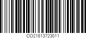 Código de barras (EAN, GTIN, SKU, ISBN): 'CO21613723011'