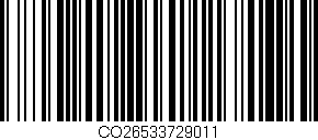Código de barras (EAN, GTIN, SKU, ISBN): 'CO26533729011'