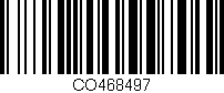 Código de barras (EAN, GTIN, SKU, ISBN): 'CO468497'