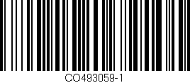 Código de barras (EAN, GTIN, SKU, ISBN): 'CO493059-1'
