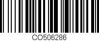 Código de barras (EAN, GTIN, SKU, ISBN): 'CO506286'