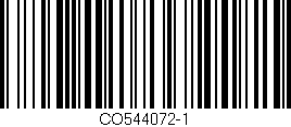 Código de barras (EAN, GTIN, SKU, ISBN): 'CO544072-1'
