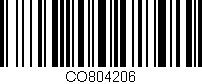 Código de barras (EAN, GTIN, SKU, ISBN): 'CO804206'