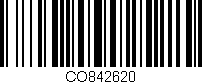 Código de barras (EAN, GTIN, SKU, ISBN): 'CO842620'