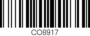 Código de barras (EAN, GTIN, SKU, ISBN): 'CO8917'