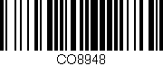 Código de barras (EAN, GTIN, SKU, ISBN): 'CO8948'