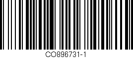 Código de barras (EAN, GTIN, SKU, ISBN): 'CO896731-1'