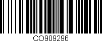Código de barras (EAN, GTIN, SKU, ISBN): 'CO909296'
