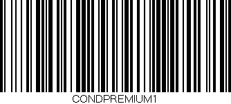 Código de barras (EAN, GTIN, SKU, ISBN): 'CONDPREMIUM1'