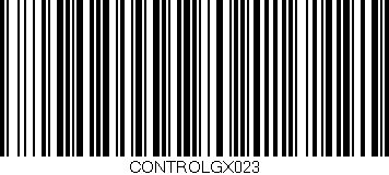 Código de barras (EAN, GTIN, SKU, ISBN): 'CONTROLGX023'