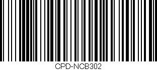 Código de barras (EAN, GTIN, SKU, ISBN): 'CPD-NCB302'