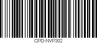 Código de barras (EAN, GTIN, SKU, ISBN): 'CPD-NVP302'