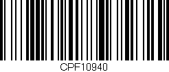 Código de barras (EAN, GTIN, SKU, ISBN): 'CPF10940'