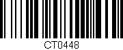 Código de barras (EAN, GTIN, SKU, ISBN): 'CT0448'