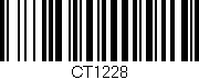Código de barras (EAN, GTIN, SKU, ISBN): 'CT1228'