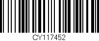 Código de barras (EAN, GTIN, SKU, ISBN): 'CY117452'