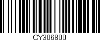 Código de barras (EAN, GTIN, SKU, ISBN): 'CY306800'