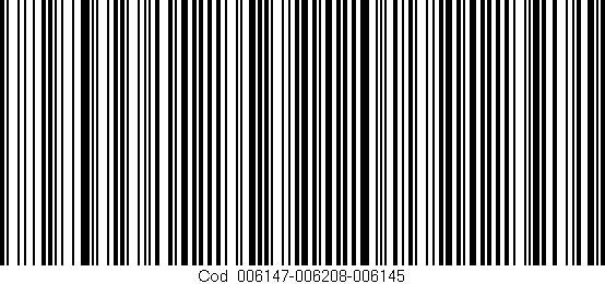 Código de barras (EAN, GTIN, SKU, ISBN): 'Cód:006147-006208-006145'