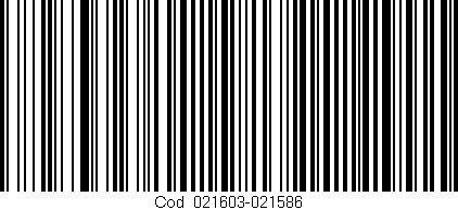 Código de barras (EAN, GTIN, SKU, ISBN): 'Cód:021603-021586'
