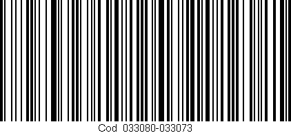 Código de barras (EAN, GTIN, SKU, ISBN): 'Cód:033080-033073'