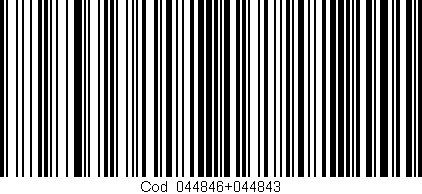 Código de barras (EAN, GTIN, SKU, ISBN): 'Cód:044846+044843'