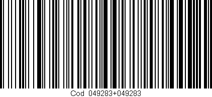 Código de barras (EAN, GTIN, SKU, ISBN): 'Cód:049283+049283'