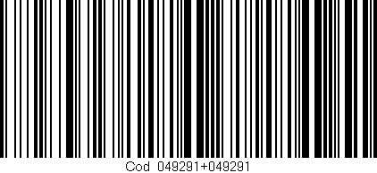 Código de barras (EAN, GTIN, SKU, ISBN): 'Cód:049291+049291'