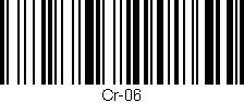 Código de barras (EAN, GTIN, SKU, ISBN): 'Cr-06'