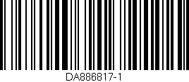 Código de barras (EAN, GTIN, SKU, ISBN): 'DA886817-1'
