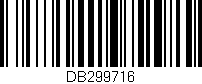 Código de barras (EAN, GTIN, SKU, ISBN): 'DB299716'