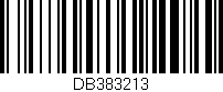 Código de barras (EAN, GTIN, SKU, ISBN): 'DB383213'