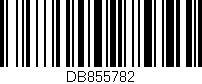 Código de barras (EAN, GTIN, SKU, ISBN): 'DB855782'