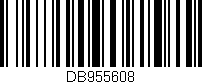 Código de barras (EAN, GTIN, SKU, ISBN): 'DB955608'