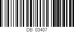Código de barras (EAN, GTIN, SKU, ISBN): 'DB_03407'