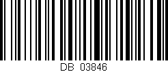 Código de barras (EAN, GTIN, SKU, ISBN): 'DB_03846'