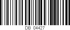Código de barras (EAN, GTIN, SKU, ISBN): 'DB_04427'