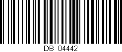 Código de barras (EAN, GTIN, SKU, ISBN): 'DB_04442'