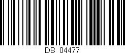 Código de barras (EAN, GTIN, SKU, ISBN): 'DB_04477'